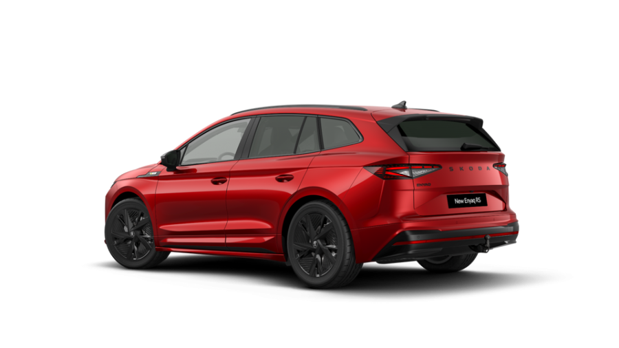 Škoda Enyaq iV, 84 kWh 250,00 kW 1° automatická 4x4, barva červená
