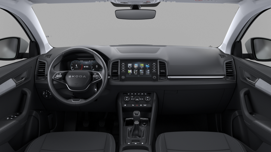 Škoda Karoq, 1,5 TSI 110 kW 6-stup. mech., barva šedá