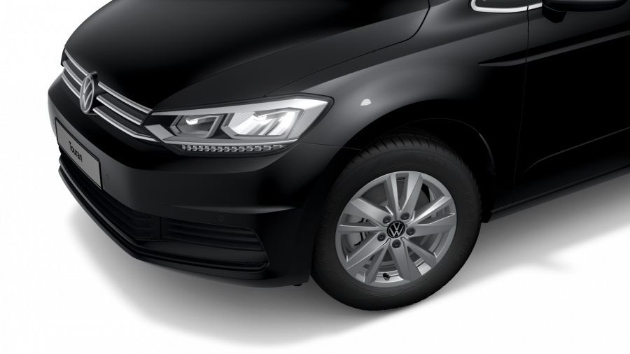 Volkswagen Touran, Touran ME 1,5 TSI EVO 7DSG, barva černá