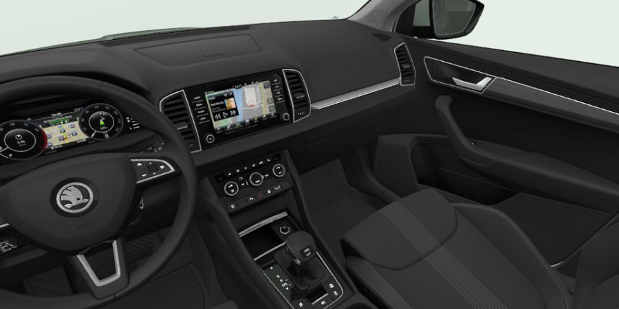 Škoda Karoq, 1,5 TSI 110 kW 7-stup. automat. 4x4, barva bílá