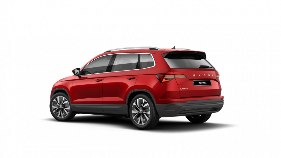 Škoda Karoq, 1,5 TSI 110 kW 7-stup. automat., barva červená