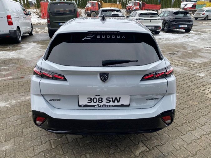 Peugeot 308, Peugeot 308 SW ALLURE Hybrid NOVINKA, barva bílá