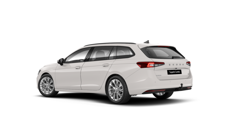 Škoda Superb, 2,0 TDI 142 kW 7-stup. automat. 4x4, barva bílá