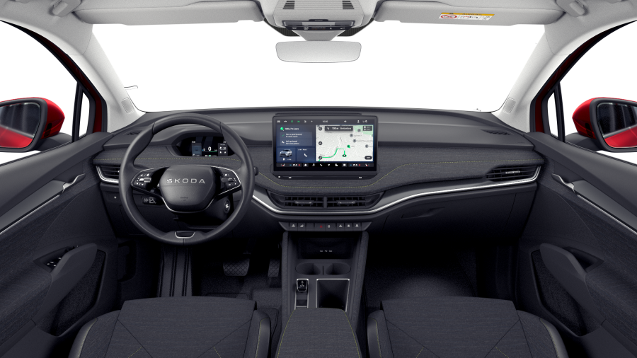 Škoda Elroq, 82 kWh 1° převodovka, barva červená