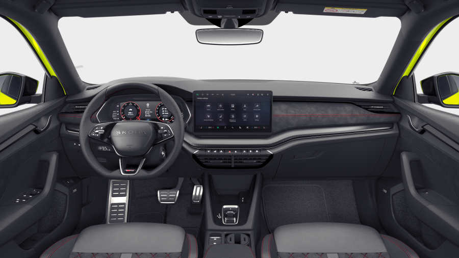 Škoda Octavia, 2,0 TSI 195 kW 7° automatická DSG, barva zelená