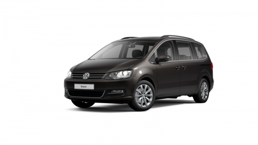 Volkswagen Sharan, 2.0 TDI 6DSG, barva hnědá