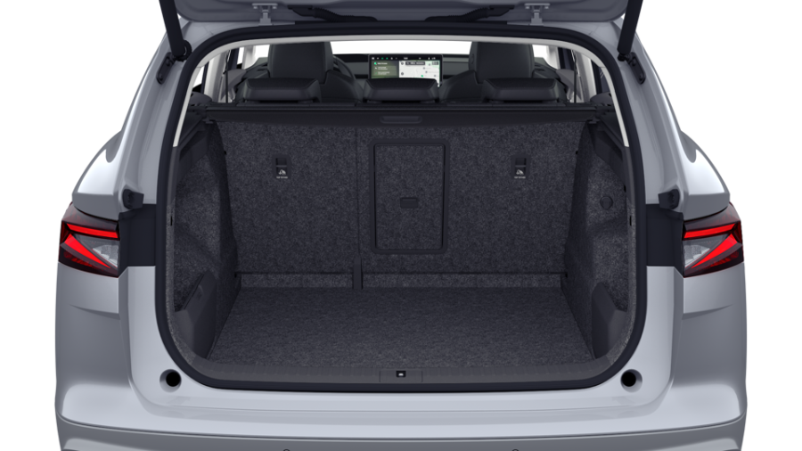 Škoda Enyaq iV, 82 kWh 1° automatická, barva stříbrná