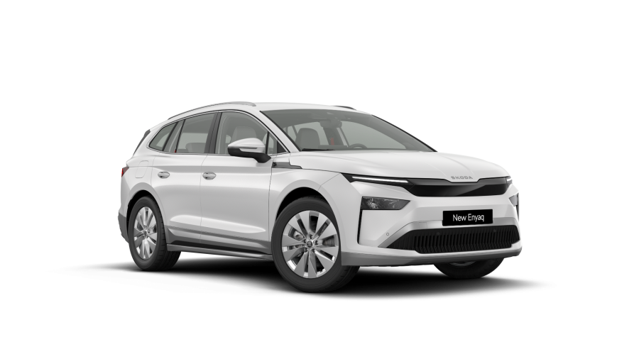 Škoda Enyaq iV, 82 kWh 210,00 kW 1° automatická 4x4, barva bílá