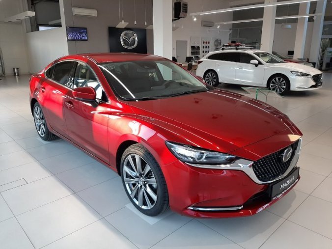 Mazda 6, 2,5i 194k A/T, barva červená