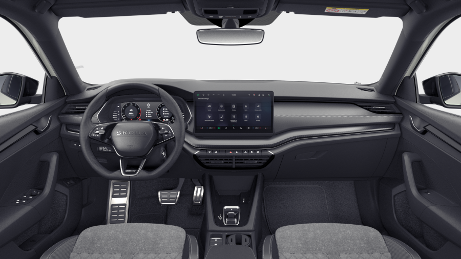 Škoda Octavia, 1,5 TSI Hybrid 110 kW 7° automatická DSG, barva šedá
