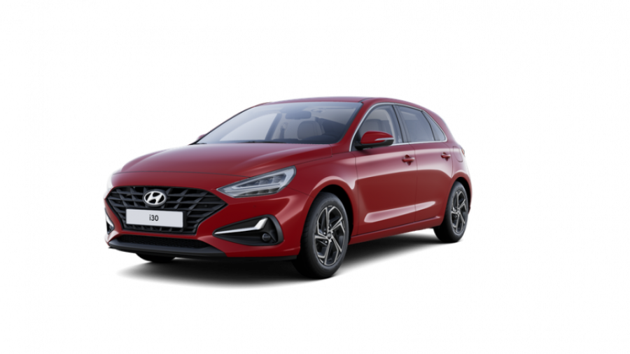 Hyundai i30, 1,5i 81 kW MT, barva červená