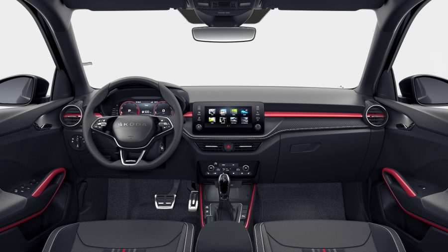 Škoda Fabia, 1,5 TSI 110 kW 7° automatická DSG, barva černá