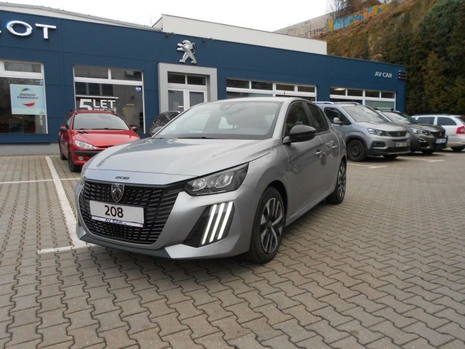 Peugeot 208, Peugeot 208 STYLE Hybrid 100 e-DCS6, barva oranžová