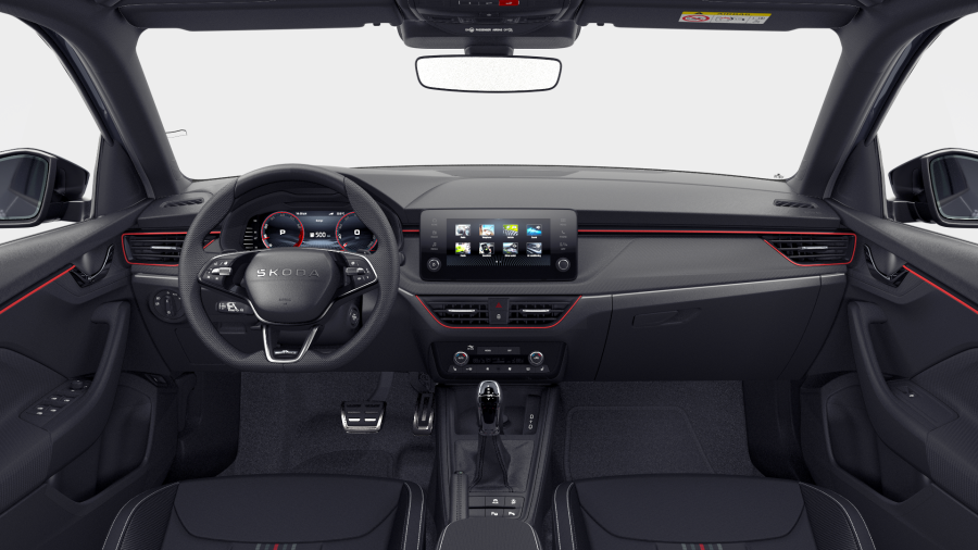 Škoda Scala, 1,0 TSI 85 kW 7° automatická DSG, barva šedá