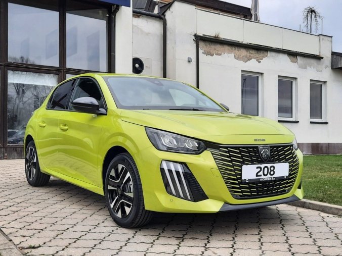 Peugeot 208, Peugeot 208 STYLE 1,2 TURBO 100k M6, barva žlutá