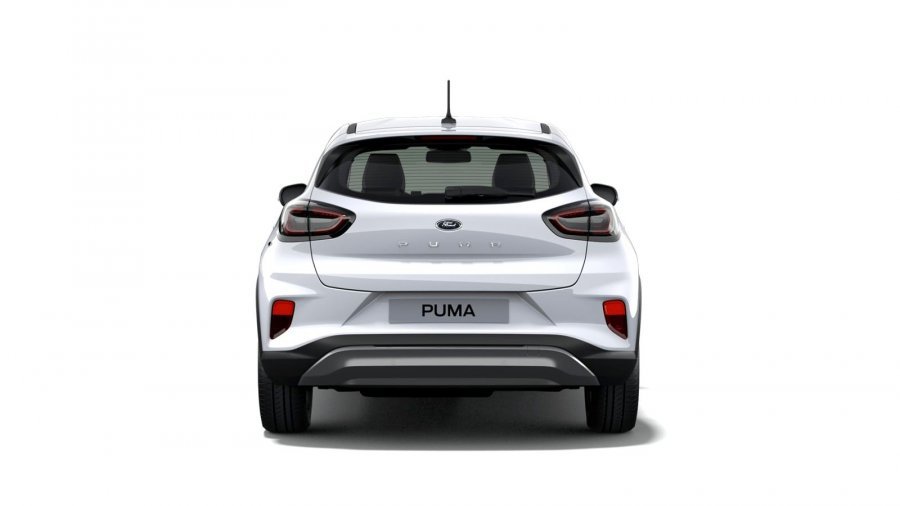 Ford Puma, Titanium Design, 5dveřová, 1.0 EcoBoost Hybrid (mHEV) 92 kW/125 k, 6st. manuální, barva bílá