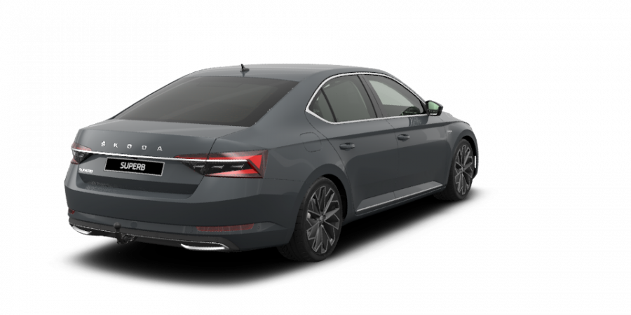 Škoda Superb, 2,0 TDI 110 kW 7-stup. automat., barva šedá