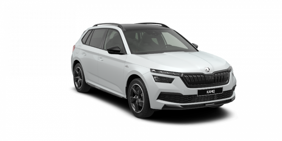 Škoda Kamiq, 1,5 TSI 110 kW 6-stup. mech., barva bílá