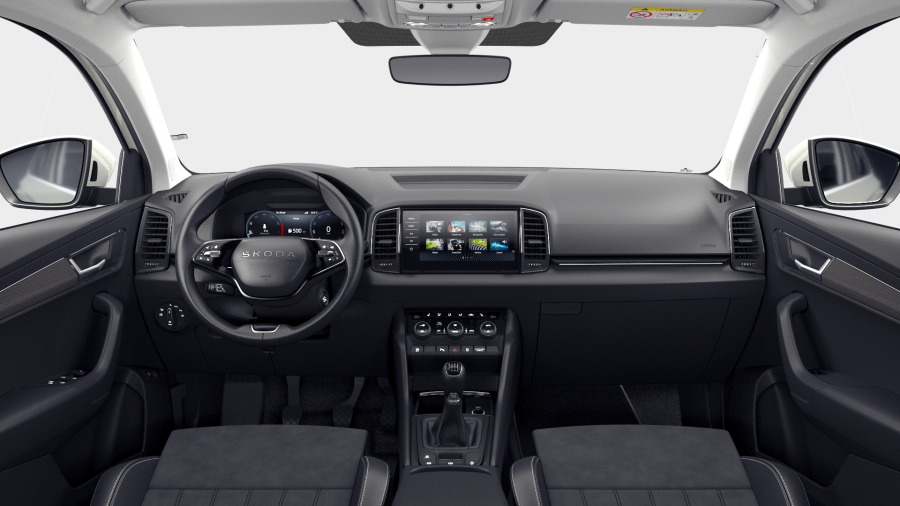 Škoda Karoq, 1,5 TSI 110 kW 6° manuální, barva šedá