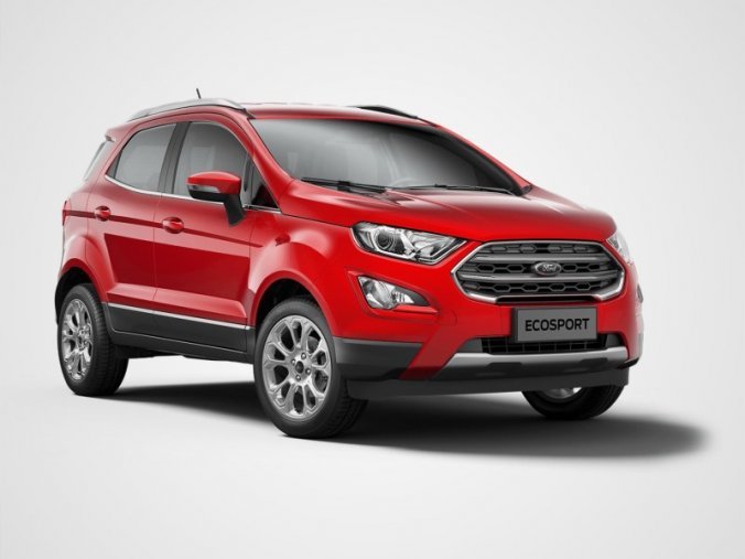 Ford EcoSport, 1.0 EcoBoost, barva červená