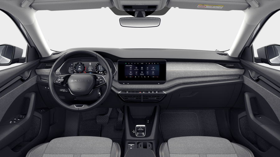 Škoda Octavia, 1,5 TSI m-HEV 110 kW 7° automatická DSG, barva stříbrná
