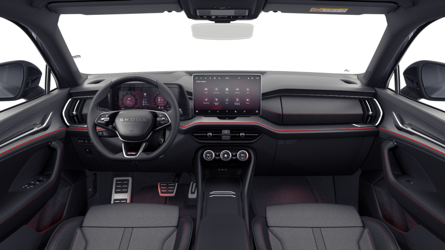 Škoda Kodiaq, 2,0 TSI 195 kW 7° automatická DSG 4x4, barva šedá