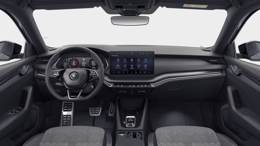 Škoda Octavia, 1,5 TSI m-HEV 110 kW 7° automatická DSG, barva šedá