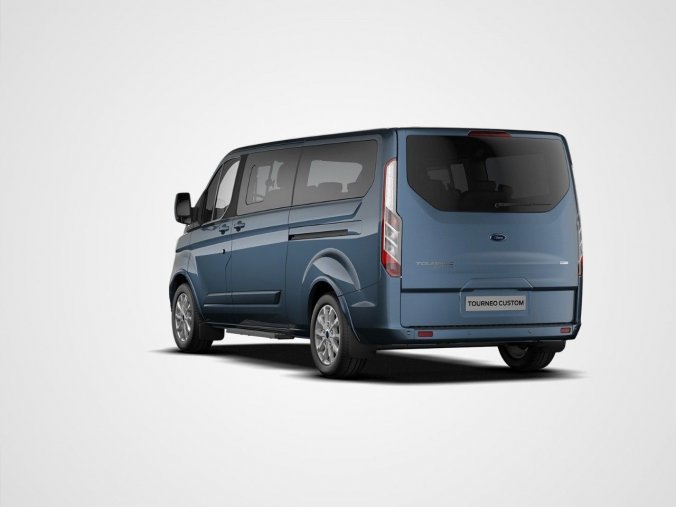 Ford Tourneo Custom, MPV,  L2 TITANIUM MHEV 2,0 EcoBlue (mHEV) 136 kW / 185 k, barva modrá