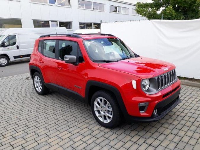 Jeep Renegade, 1.0 120PS LIMITED 4x2, barva červená