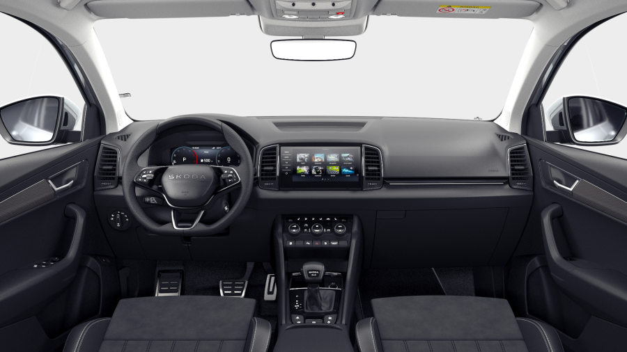Škoda Karoq, 2,0 TDI 110 kW 7-stup. automat. 4x4, barva stříbrná