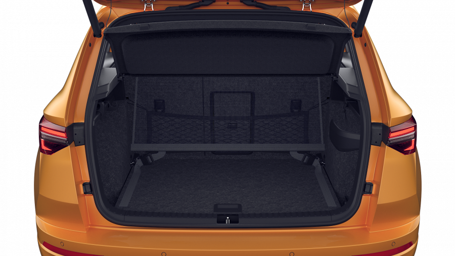 Škoda Karoq, 1,5 TSI 110 kW 6-stup. mech., barva oranžová