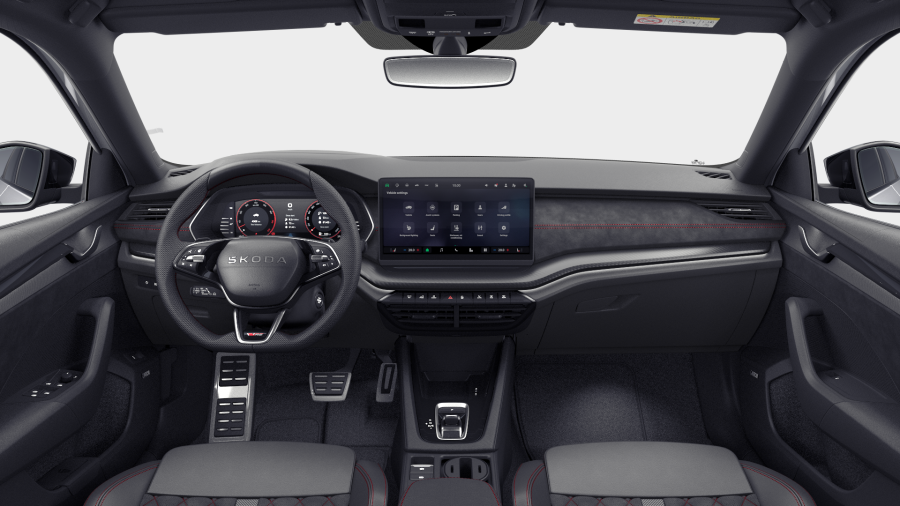 Škoda Octavia, 2,0 TSI 195 kW 7° automatická DSG, barva stříbrná