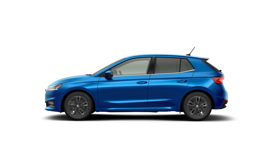 Škoda Fabia, 1,0 TSI 85 kW 6° manuální, barva modrá