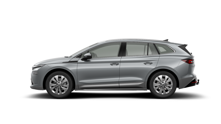 Škoda Enyaq iV, 63 kWh 150 kW 1° automatická, barva stříbrná