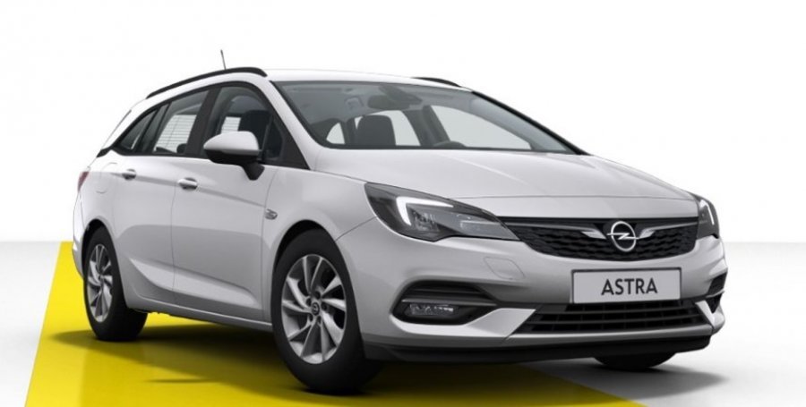 Opel Astra, Smile ST 1.2 Turbo, barva stříbrná