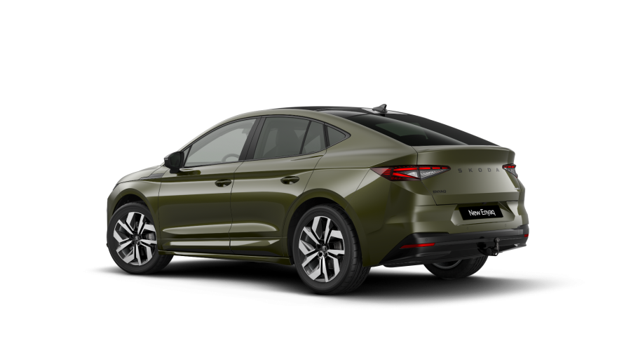 Škoda Enyaq iV, 82 kWh 210 kW 1° převodovka, barva zelená