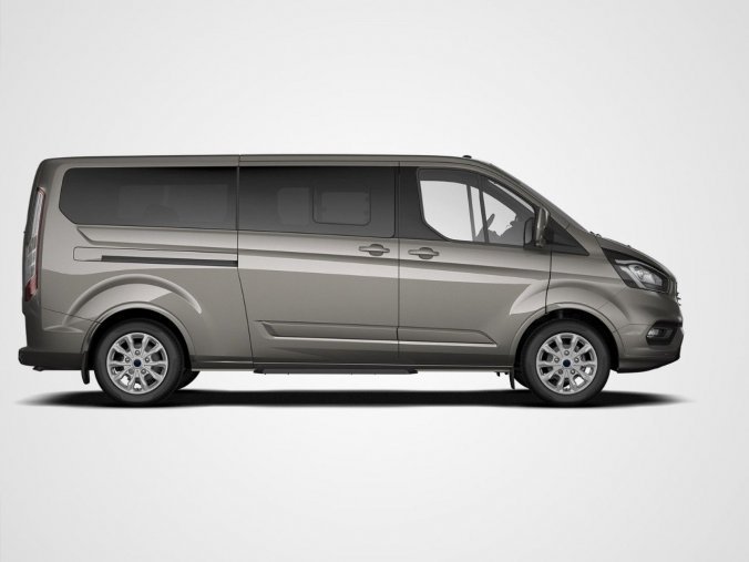 Ford Tourneo Custom, MPV,  L2 TITANIUM X 2,0 EcoBlue 136 kW / 185 k 6st. automatická, barva stříbrná