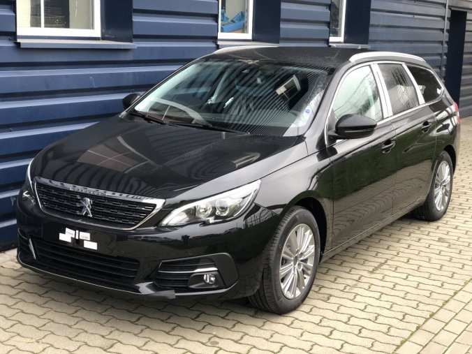 Peugeot 308, SW ALLURE 1.5 BlueHDi 130 MAN6 - 6429, barva černá