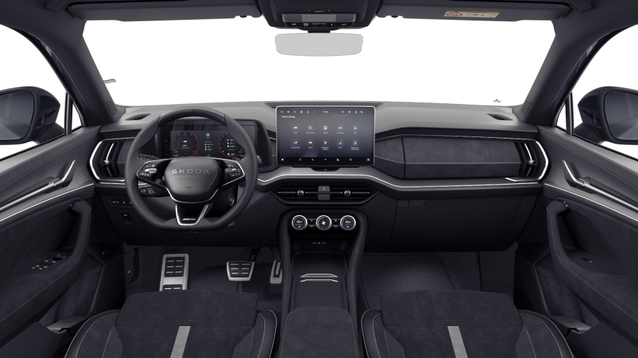 Škoda Kodiaq, 2,0 TDI 142 kW 7° automatická DSG 4x4, barva šedá
