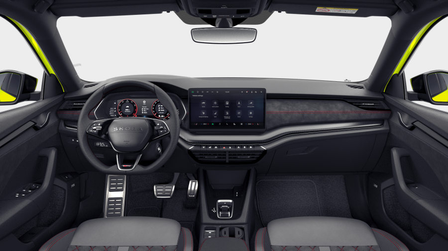 Škoda Octavia, 2,0 TSI 195 kW 7° automatická DSG, barva zelená