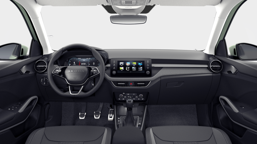 Škoda Fabia, 1,0 TSI 85 kW 6° manuální, barva zelená