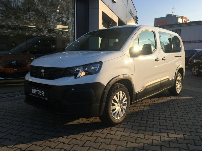 Peugeot Rifter, ACTIVE LONG 1.2 PureTech 110k MAN 6, barva bílá