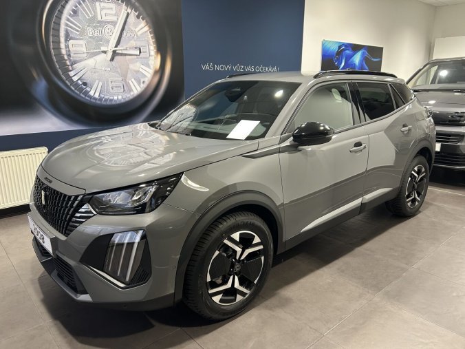 Peugeot 2008, Peugeot 2008 ALLURE PureTech 100 S&S MAN6, celoroční PNEU, kamery, barva šedá