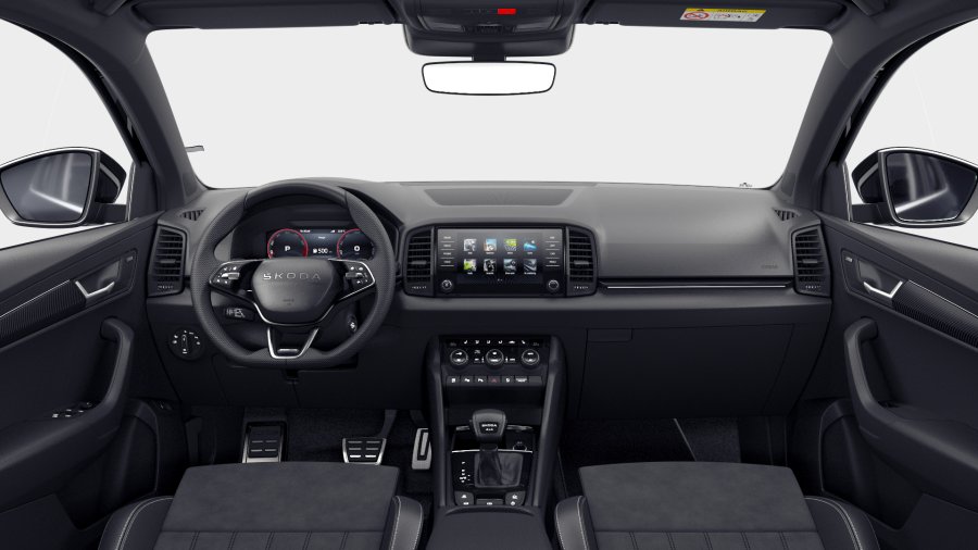Škoda Karoq, 2,0 TSI 140 kW 7° automatická DSG 4x4, barva černá