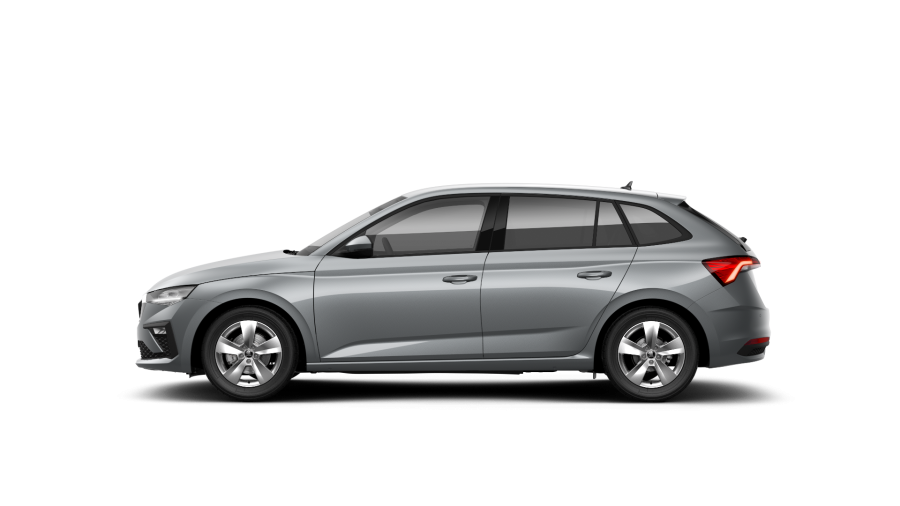 Škoda Scala, 1,0 TSI 85 kW 6° manuální, barva stříbrná