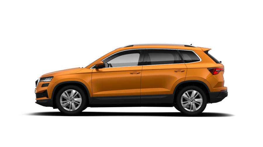 Škoda Karoq, 1,5 TSI 110 kW 7-stup. automat., barva oranžová