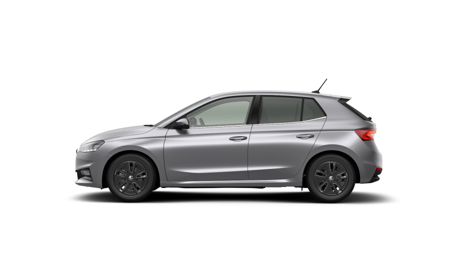 Škoda Fabia, 1,0 TSI 85 kW 7° automatická DSG, barva stříbrná