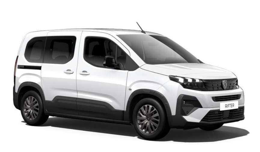 Peugeot Rifter, Peugeot Rifter LONG ALLURE 7MÍST BlueHDi 130 MAN6 - 6317, barva bílá