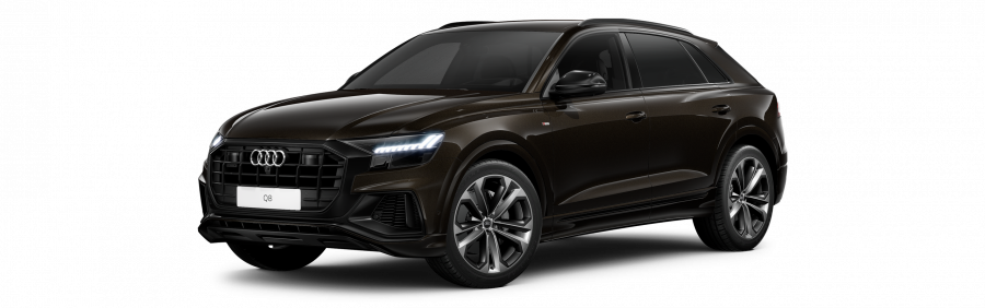 Audi Q8, Q8 55 TFSI quattro, barva hnědá