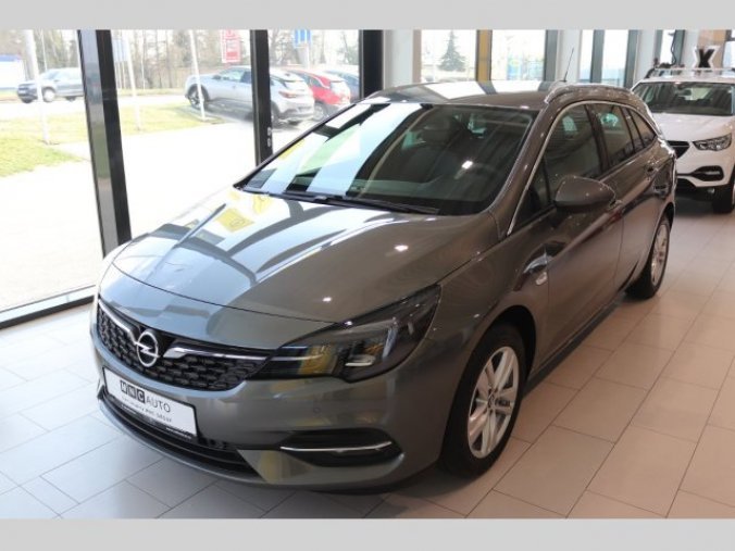 Opel Astra, ST Elegance 1.2T 107kW, barva šedá